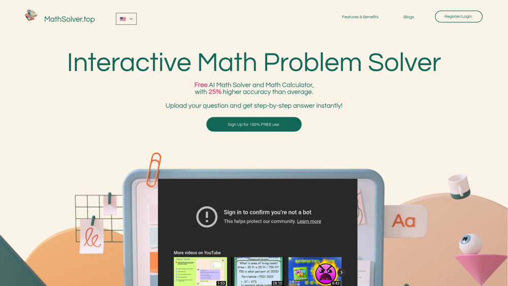 MathSolver.top: FREE AI Math Solver with 25% More Accuracy & Step-by-Step Help