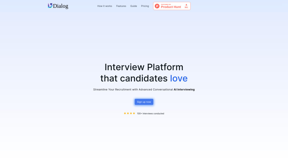 Dialog AI: AI-Powered Interview Platform for Recruitment Success