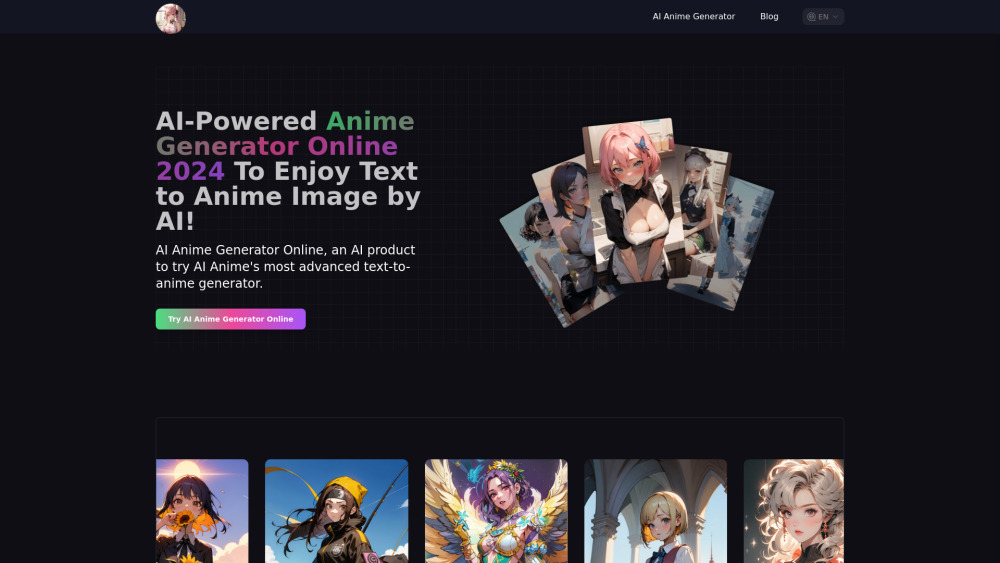 AI Anime Generator 2024: Create Anime Art Effortlessly from Text Prompts