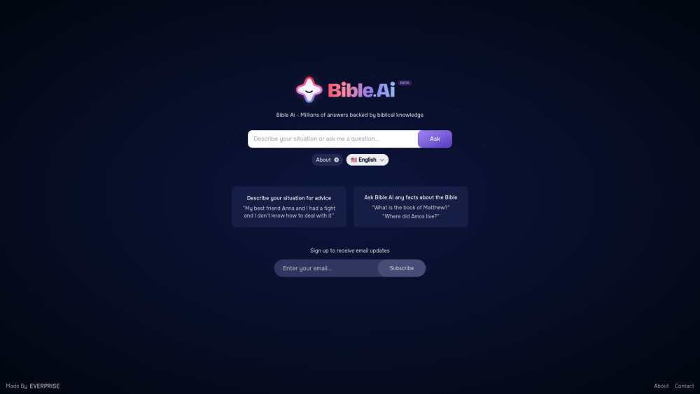 Bible Ai: Accurate Biblical Answers with AI-Powered Platform