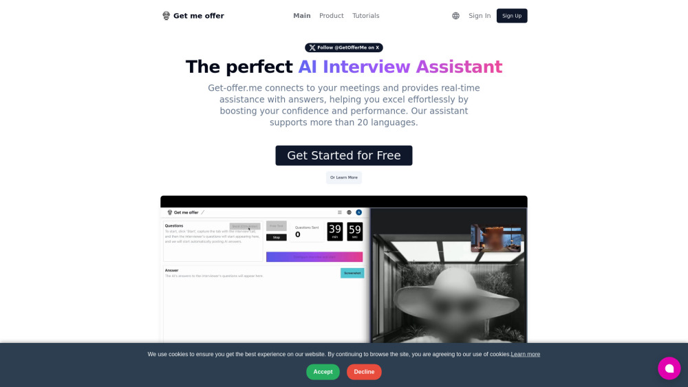 Get-Offer.me: AI Interview Assistant for Job Success