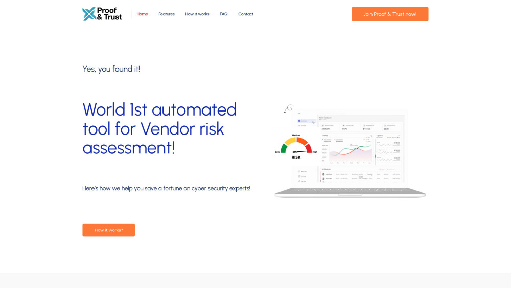 Proof & Trust: Automated Tool for Vendor Risk Assessment