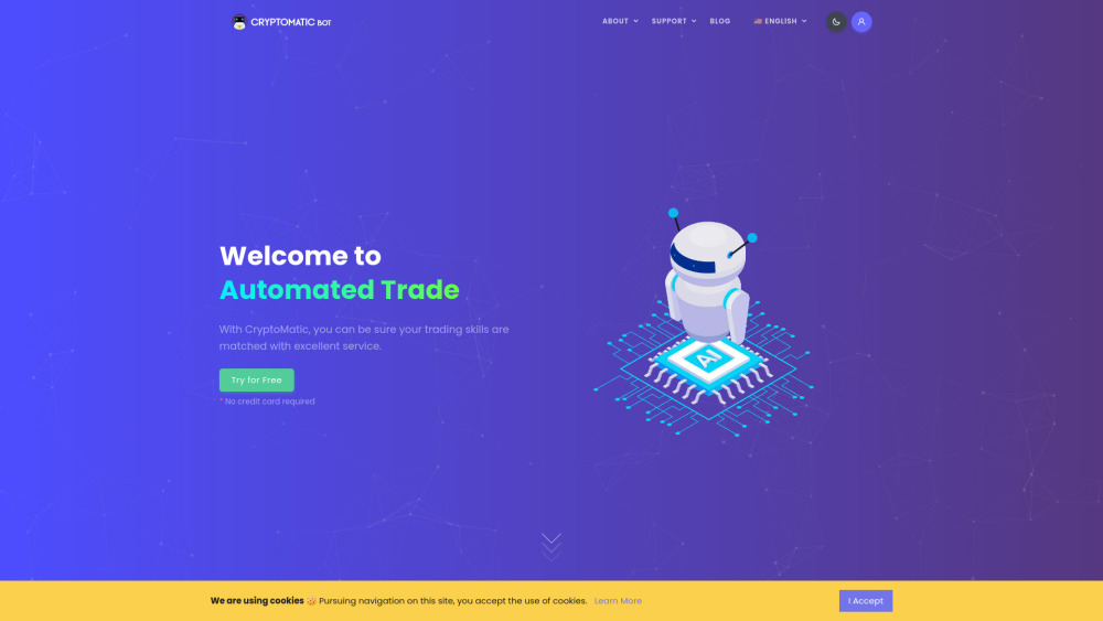 CryptoMatic Bot: AI-Powered Algorithmic Trading for Cryptocurrencies