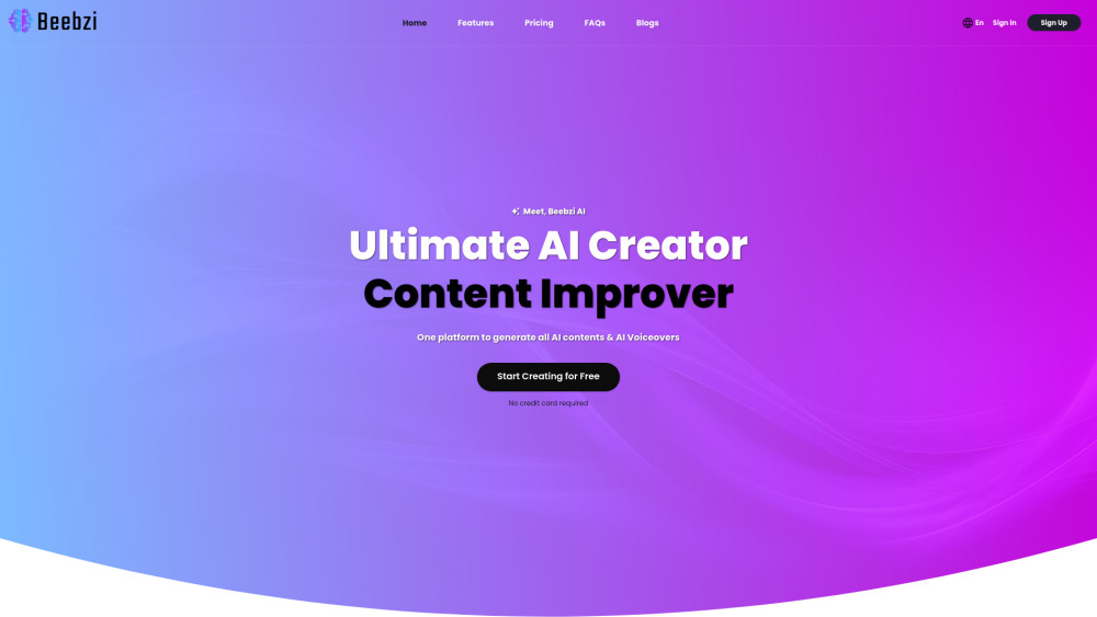 Beebzi.AI : AI Content Copilot for Marketing & Sales Success