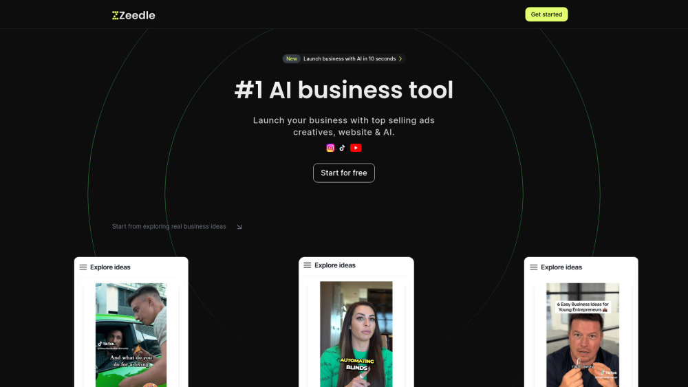 Zeedle AI: AI-Powered Platform for Effortless Business Launches