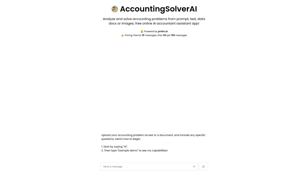 AccountingSolverAI: AI-Driven Accounting Solution for Text & Data Docs