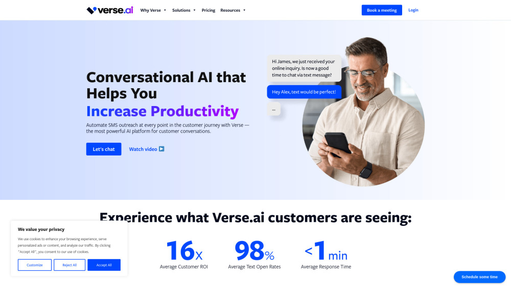 **Verse.ai: AI Platform Converting Leads via SMS for Your Business**