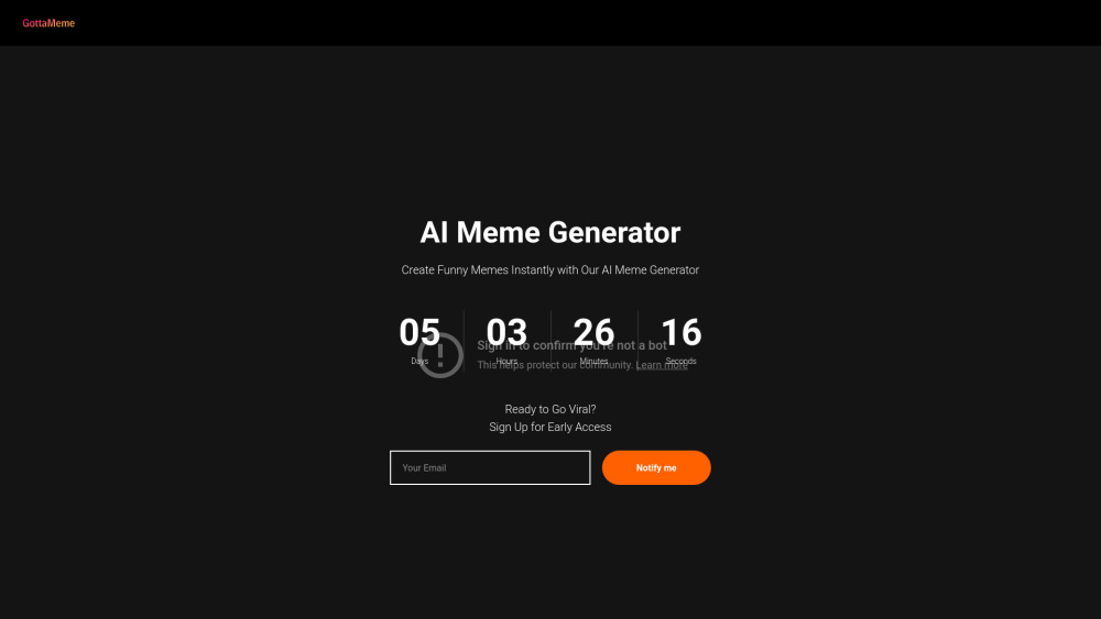 GottaMeme AI: Instant Funny Memes with AI Meme Generator - Fast & Easy