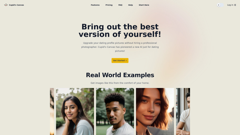 Cupid's Canvas: AI Dating Profile Picture Enhancer Platform