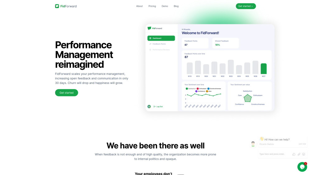 FidForward: AI Platform for Enhanced Performance Feedback & Growth