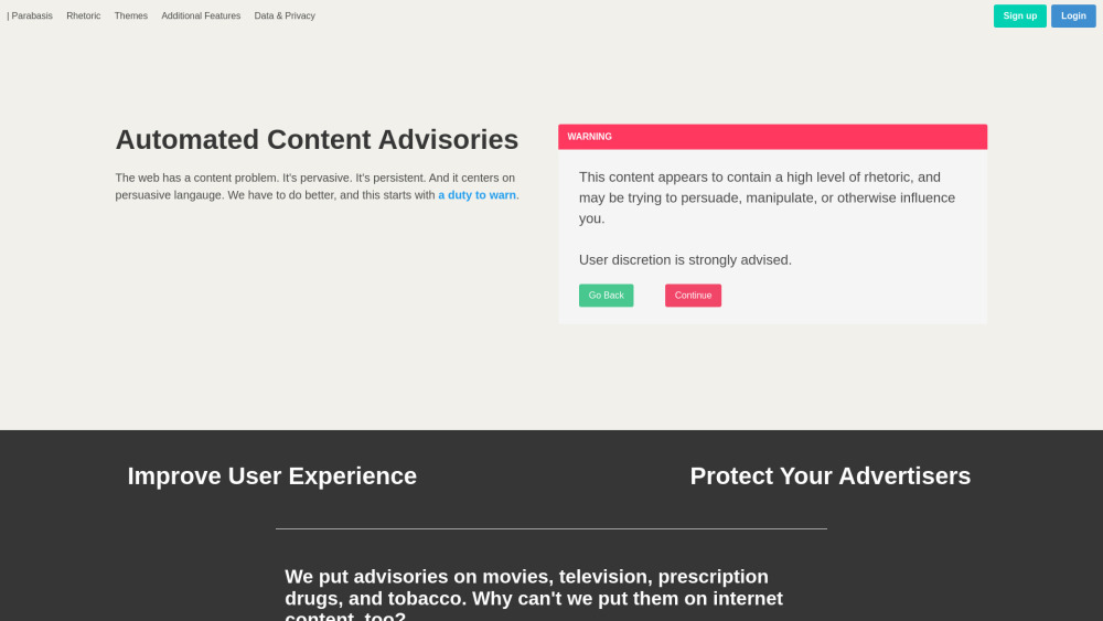 Automated Content Advisories: Precise Warnings for Online Media