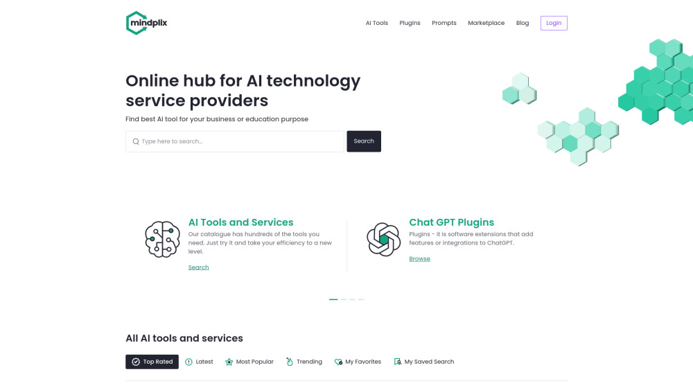 MindPlix: AI Tools Directory & Search Engine for Smart Solutions