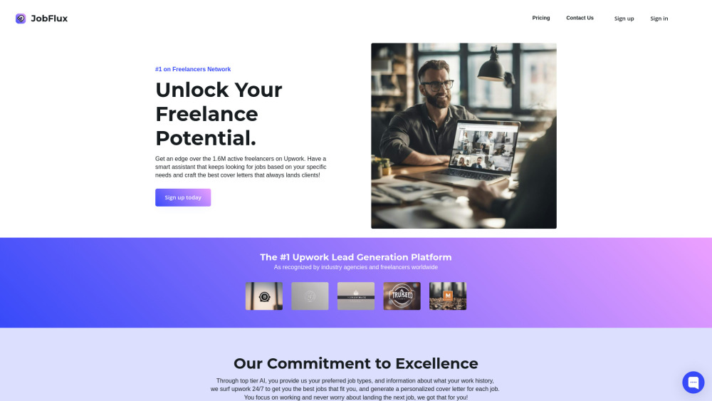 JobFlux AI: AI-Powered Upwork Job Search & Cover Letter Generator