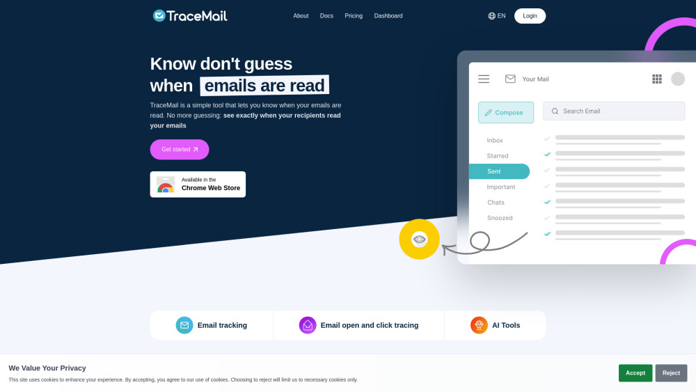 TraceMail: Real-time Tracking Tool for Instant Email Delivery Insights