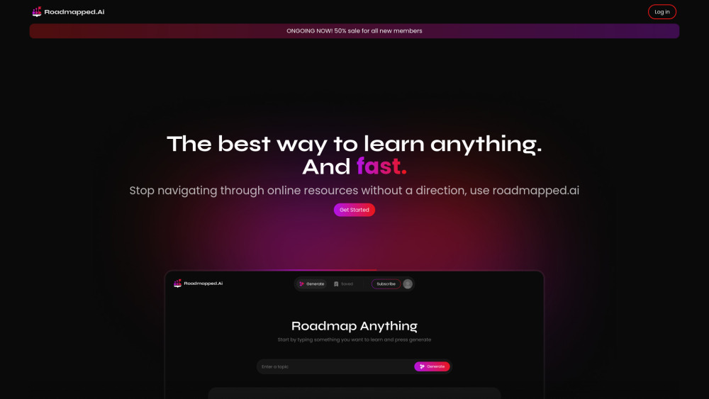 Roadmapped.ai: AI-Driven Learning Roadmap Creation Platform