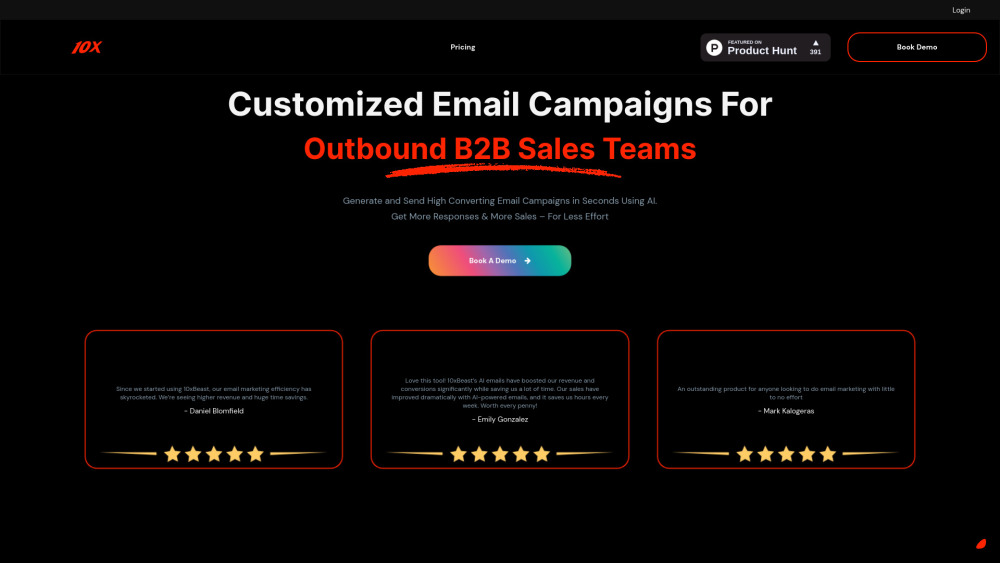 10xBeast AI Email Marketing: AI-Powered Targeted Campaigns Platform