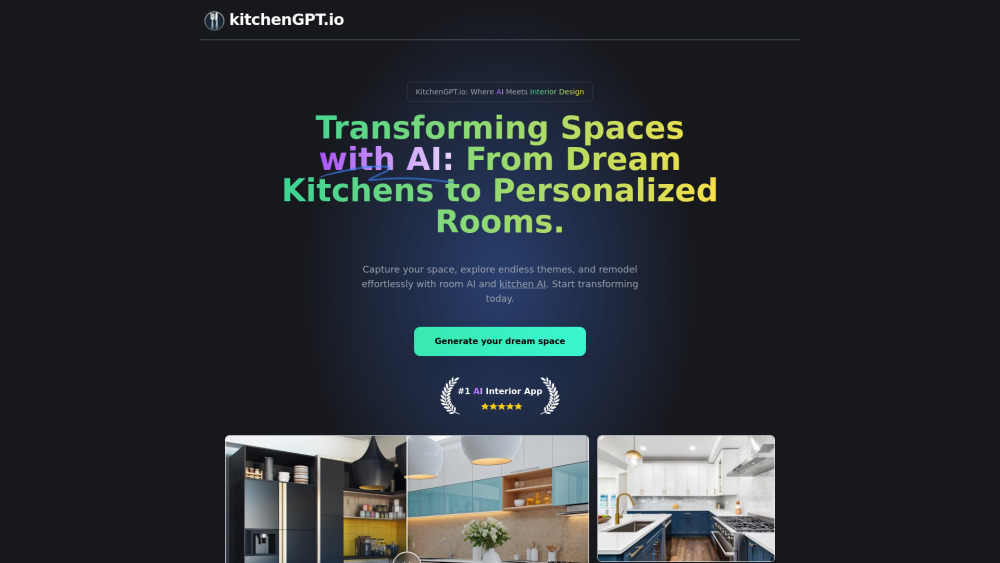 KitchenGPT: AI Designer for Personalized Living Space Designs