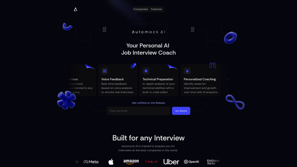 Automock AI: Personalized Interview Coach for Job Success