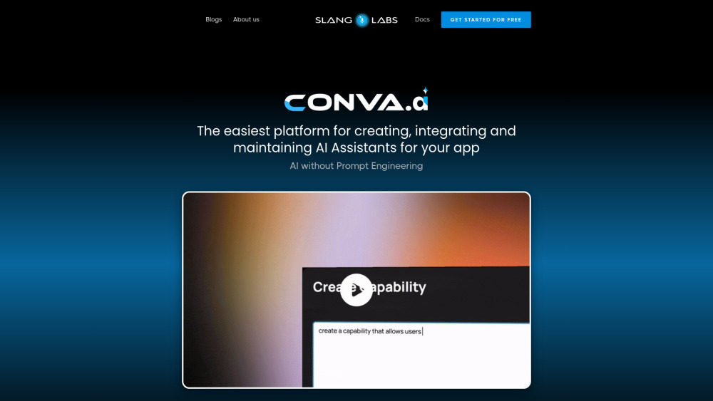 Conva.AI: AI Assistant Platform - Enhance Apps with Smart Features