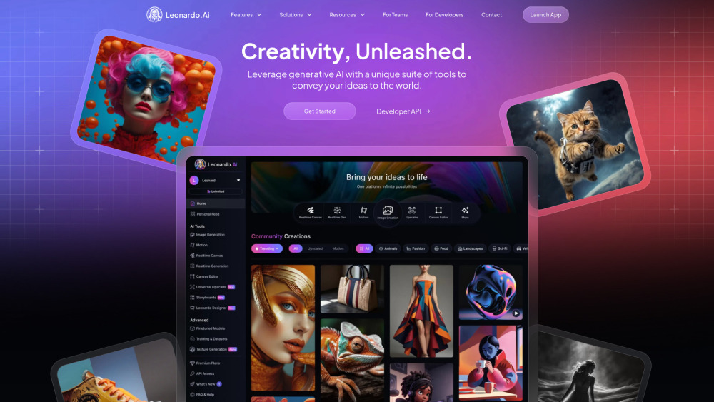 Leonardo AI: Image & Video Generation for Creative Projects