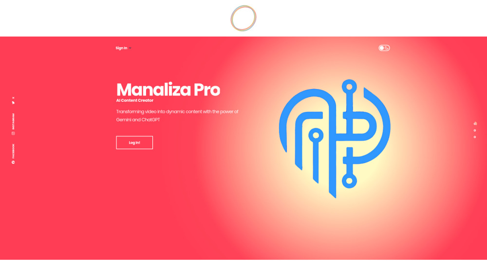 **Manaliza Pro: AI-Powered Platform for Social Media Content Optimization**