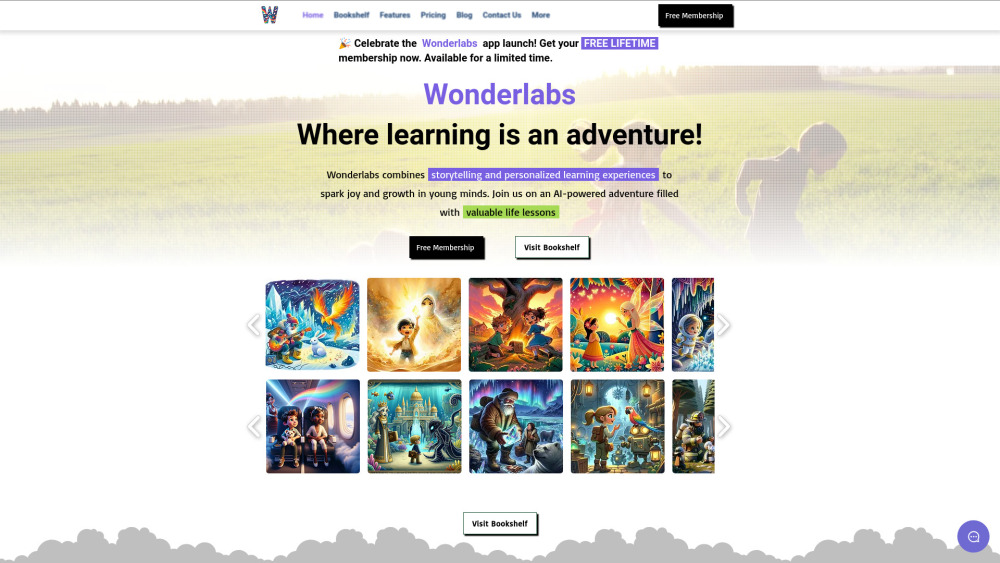 Wonderlabs: AI-Powered Interactive Stories App for Kids' Engaging Fun