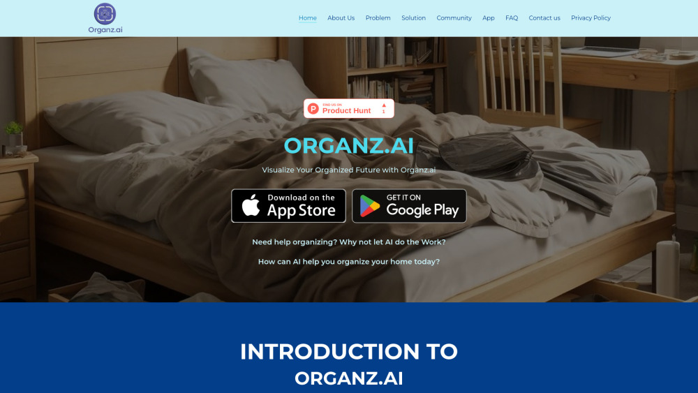 Organz.ai: AI-Powered App for Streamlined Productivity & Organization