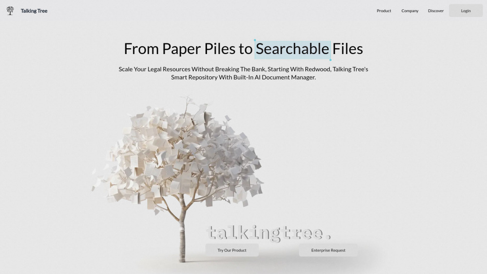 Talking Tree AI: Efficient AI Document Management for SMBs