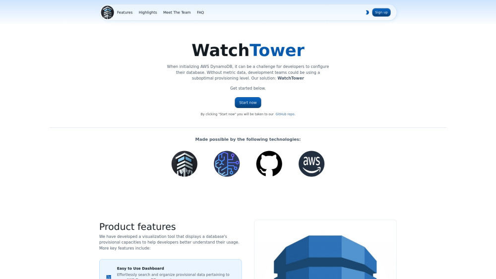 WatchTower: Visualize & Optimize DynamoDB Capacity Effortlessly