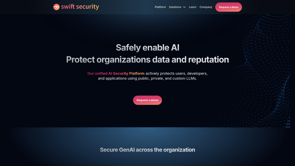 Swift Security Platform: Unified AI for Comprehensive User Protection