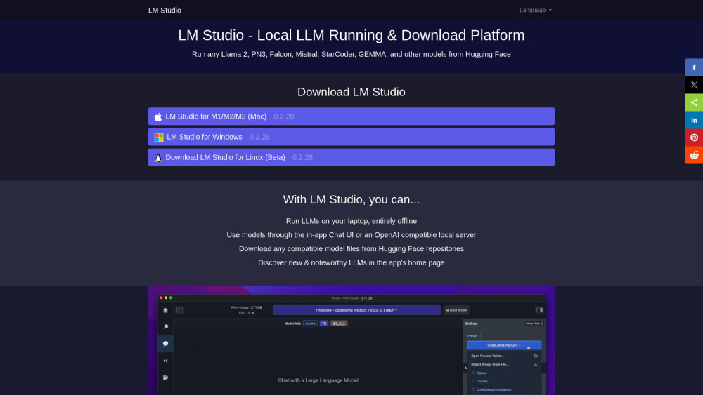 LM Studio: AI Model Software for Easy Deployment, User-Friendly Solution