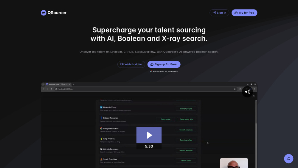 QSourcer: AI-Driven Talent Acquisition Platform for Recruitment Success