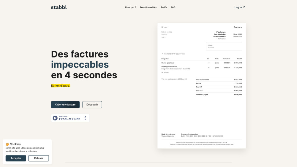 Stabbl Invoice Generator: Fast, Compliant Tool for French Freelancers