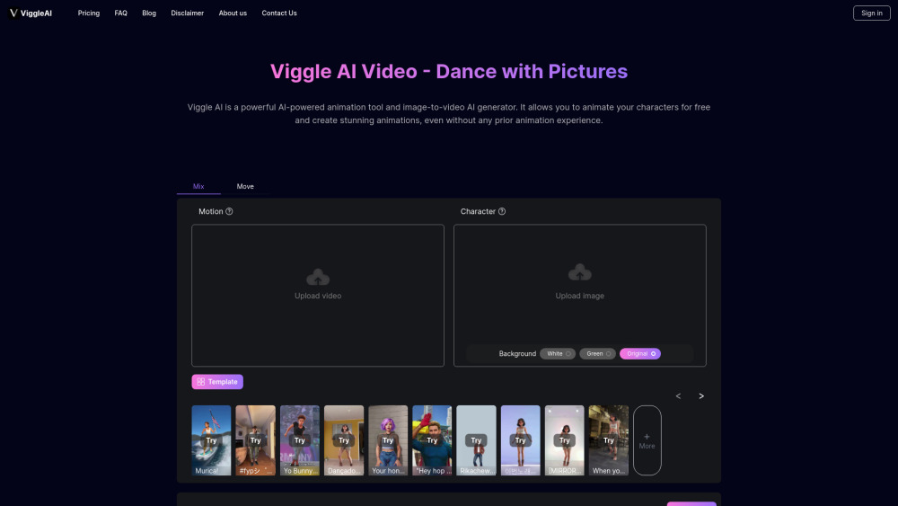 **Viggle AI: AI-Powered Image-to-Video Generator Tool**