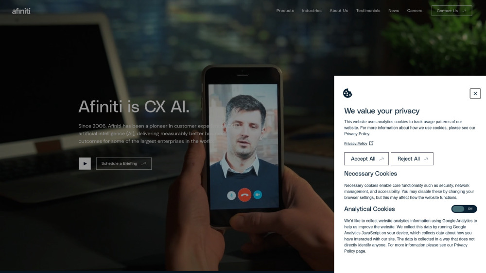 Afiniti CX AI: AI Solution for Enhancing Customer Interactions : Improves Customer Interactions