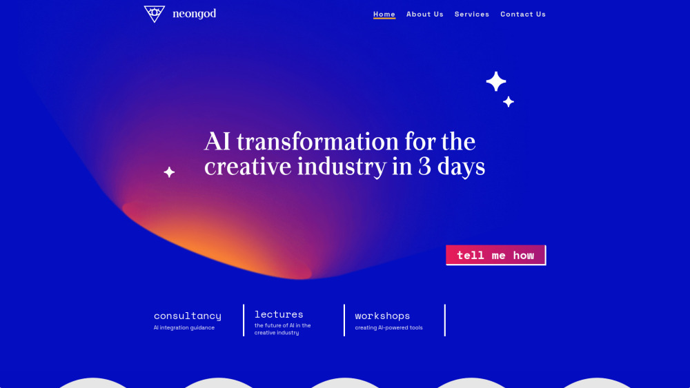 neongod.ai: AI Transformation Services for Creatives & Innovators