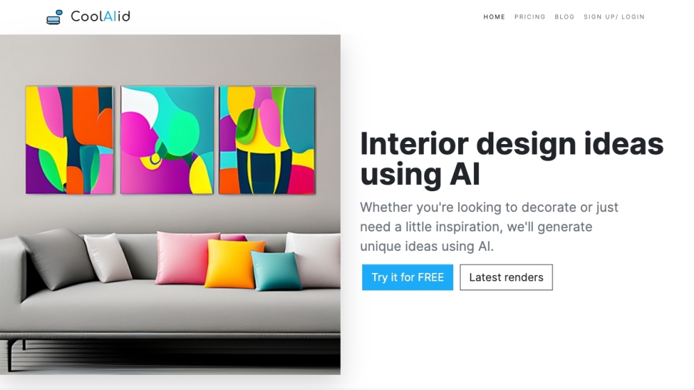 CoolAIid: AI Virtual Staging & Interior Design Idea Platform