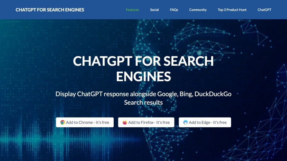 **ChatGPT for Search Engines - Chatonai: Integrates AI with Search Results**