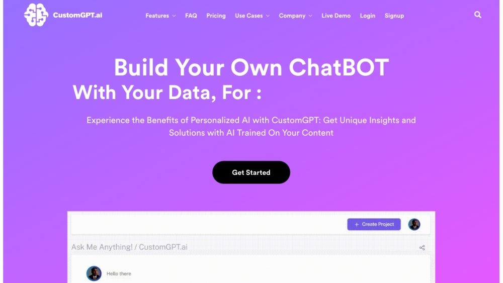 CustomGPT: Create Secure, Accurate Business Chatbots Easily