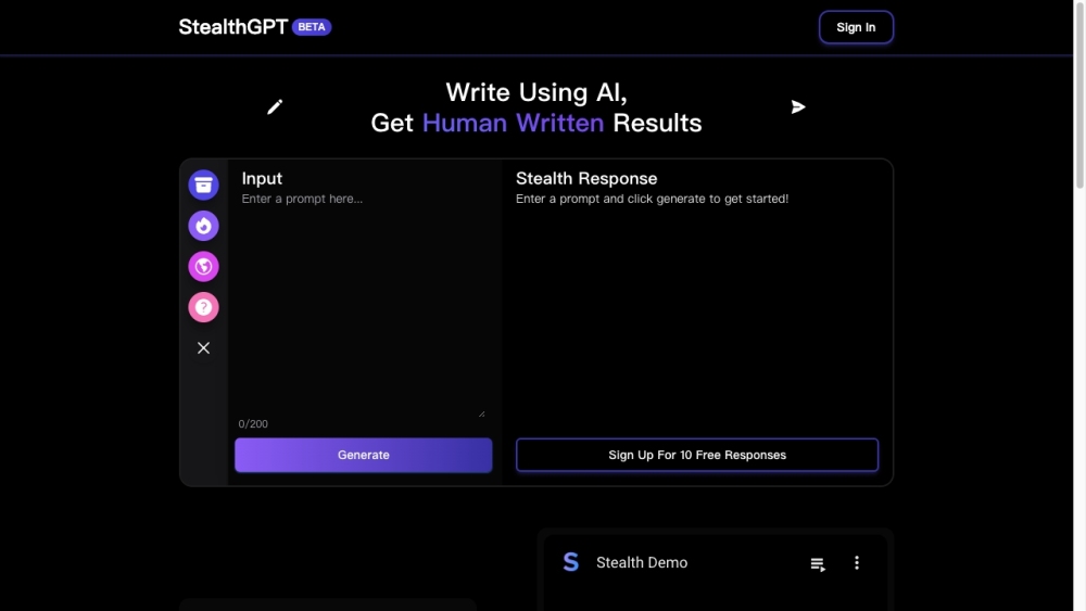 StealthGPT: Undetectable AI Text, Beat Detectors Securely