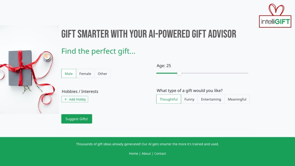 Intelli.gift: AI-Powered Gift Advisor with Personalized Picks