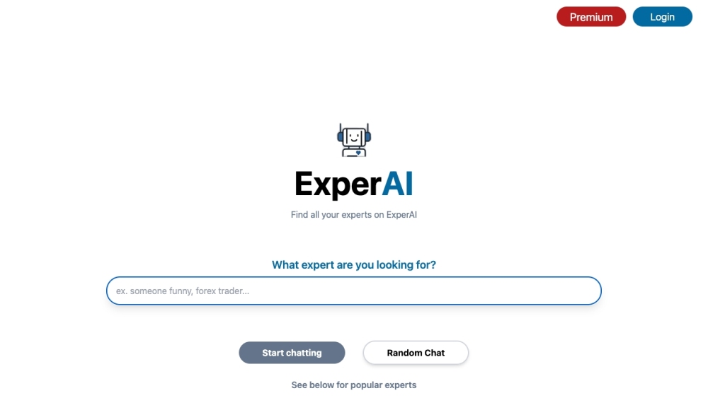 ExperAI: Expert AI Chat Service for Quality Answers & Conversations