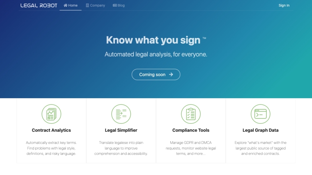 Legal Robot: AI-Powered Tool to Simplify Contracts and Legal Language