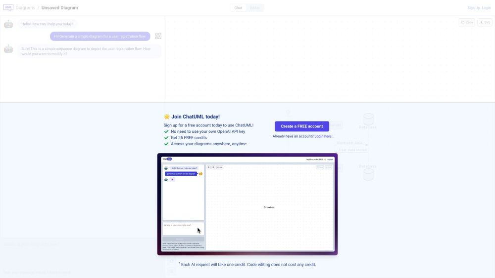 ChatUML: Transform Ideas to Diagrams Effortlessly and Seamlessly