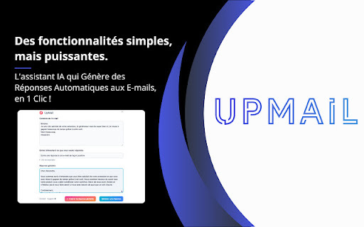 Upmail - Chrome Extension: AI Email Assistant for Flawless Replies