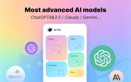 AIPal - Chrome Extension : Boost Productivity with AI-Enhanced Task Integration