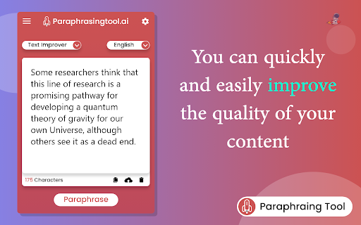 Paraphrasingtool.ai: Easy Paraphrasing Tool : Key Features