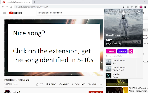 AudD Extension: Identify & Explore Music Seamlessly in Your Browser