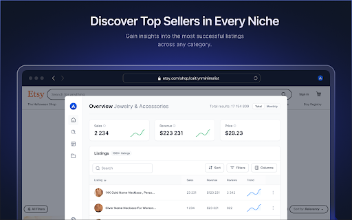 Alura Chrome Extension: Insights & Analytics Tools to Transform Etsy