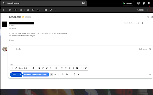 AutoGPT - Chrome Extension: Automate Email Replies with Chat GPT : Auto Reply Emails